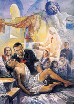 san camillo in ospedale
