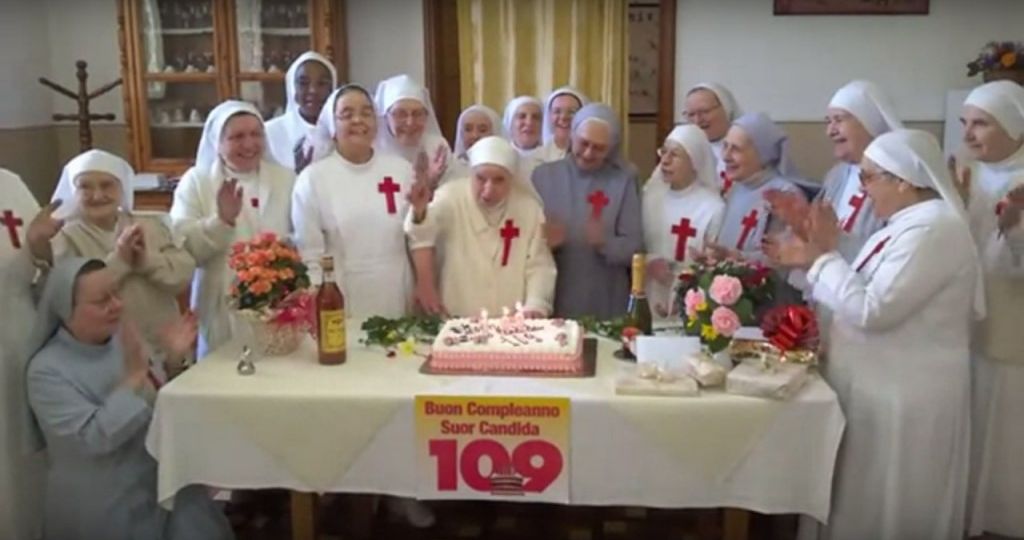 Suor Candida Bellotti compie 109 anni