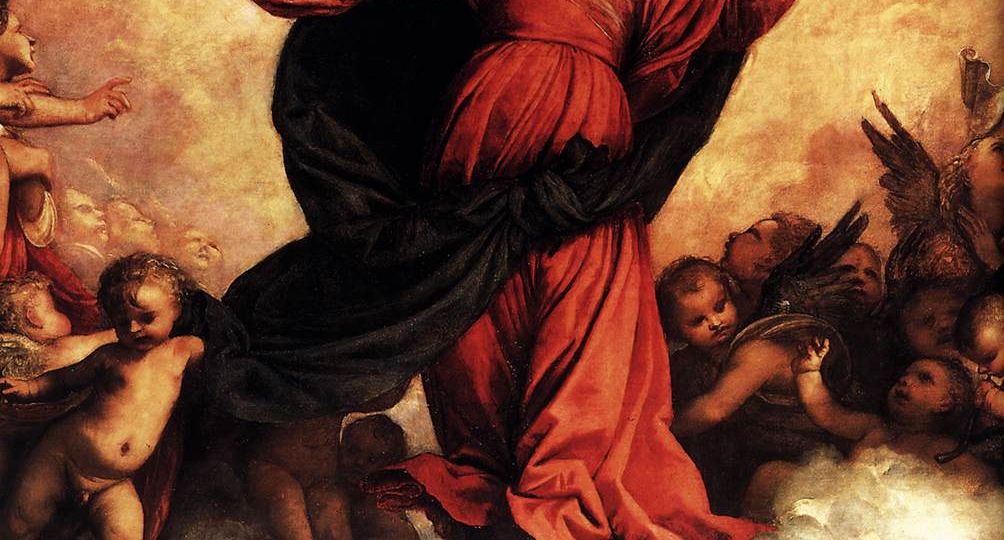 Tiziano-Assunta-particolare-con-Maria-Arte-Svelata