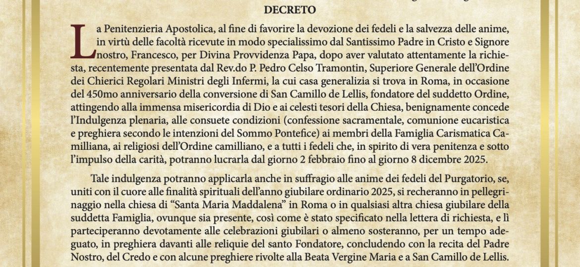 Pergamena _indulgenza